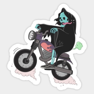 SKULL RIDER Sticker